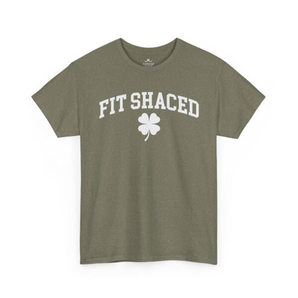 Fit Shaced T-Shirt — St Patricks Day Shamrock Graphic Tee
