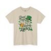 Feeling Lucky St. Patrick's Day Tee — "Dead Inside But Feeling Lucky" Skull & Beer Shirt