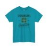 Shenanigans Social Club T‑Shirt — Plaid Shamrock St. Patrick’s Day Tee