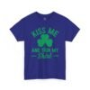Kiss Me And Sign My Shirt T-Shirt – St. Patrick’s Day Shamrock Party Tee