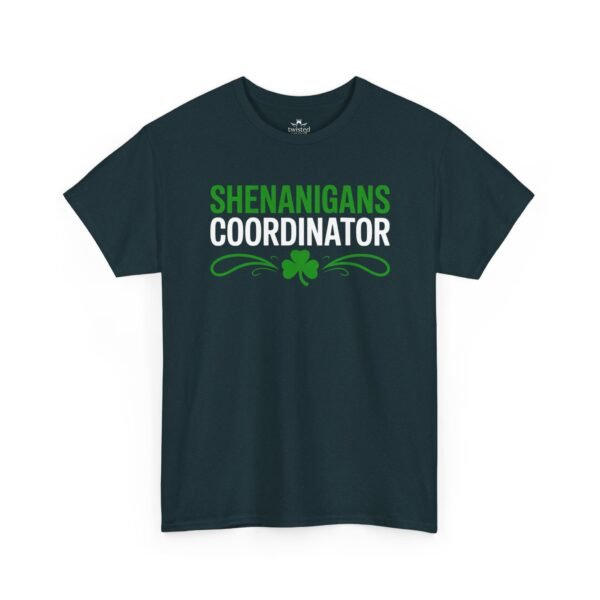 Shenanigans Coordinator T-Shirt — Funny St. Patrick’s Day Shamrock Tee