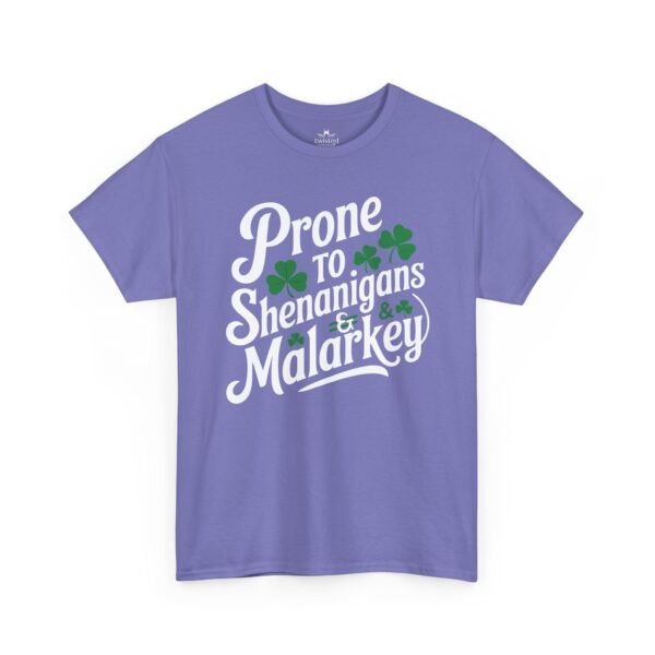 St. Patrick's 'Prone to Shenanigans & Malarkey' T-Shirt