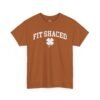 Fit Shaced T-Shirt — St Patricks Day Shamrock Graphic Tee