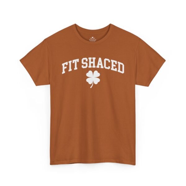 Fit Shaced T-Shirt — St Patricks Day Shamrock Graphic Tee