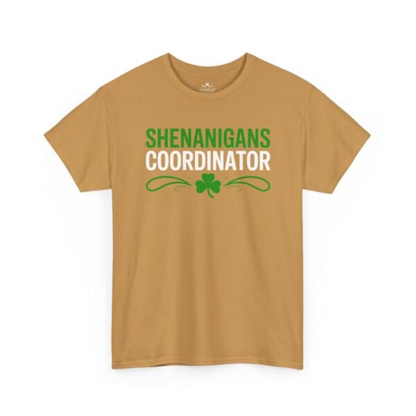 Shenanigans Coordinator T-Shirt — Funny St. Patrick’s Day Shamrock Tee