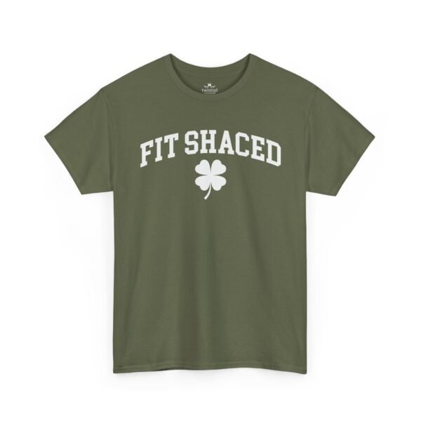 Fit Shaced T-Shirt — St Patricks Day Shamrock Graphic Tee