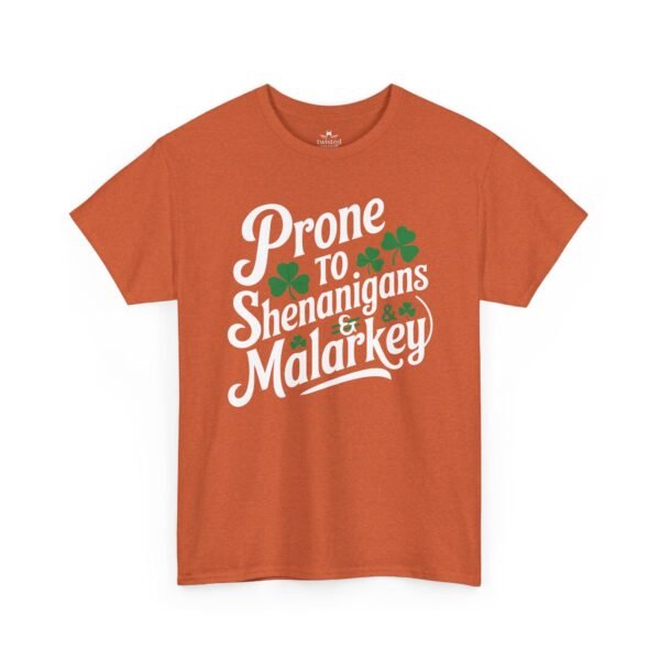 St. Patrick's 'Prone to Shenanigans & Malarkey' T-Shirt