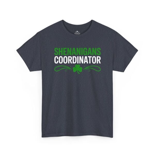 Shenanigans Coordinator T-Shirt — Funny St. Patrick’s Day Shamrock Tee