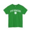 Fit Shaced T-Shirt — St Patricks Day Shamrock Graphic Tee