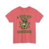 St. Patrick's Day Highrish Tee — "A Wee Bit Highrish" Cannabis Shamrock T-Shirt