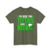 I'm Here For Titties and Beer T‑Shirt – Funny St. Patrick's Day Party Tee
