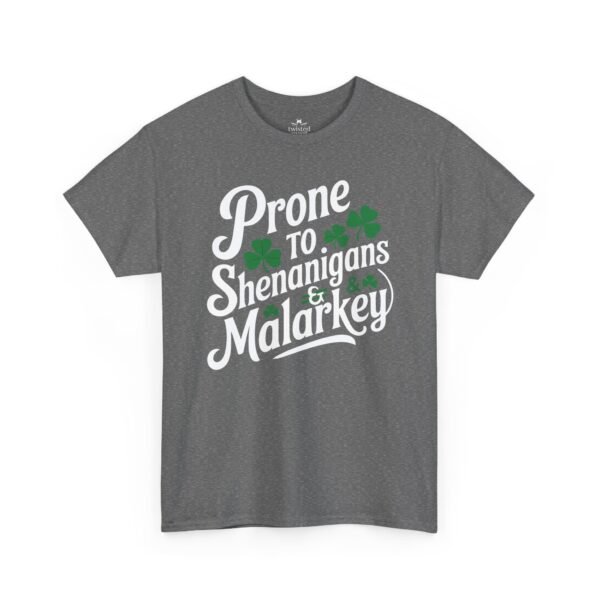 St. Patrick's 'Prone to Shenanigans & Malarkey' T-Shirt