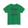 Shenanigans Social Club T‑Shirt — Plaid Shamrock St. Patrick’s Day Tee