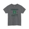 Shenanigans Social Club T‑Shirt — Plaid Shamrock St. Patrick’s Day Tee