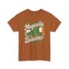 St. Patrick's Day T-Shirt — "Magically Delicious!" Shamrock Beer Tee