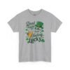 Feeling Lucky St. Patrick's Day Tee — "Dead Inside But Feeling Lucky" Skull & Beer Shirt