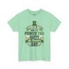 St. Patrick's Day Tee - "Pinch Me and I'll Punch You Happy" Funny Irish Drinking Shirt