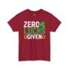 Zero Lucks Given T-Shirt — Funny St. Patrick’s Day Shamrock Tee