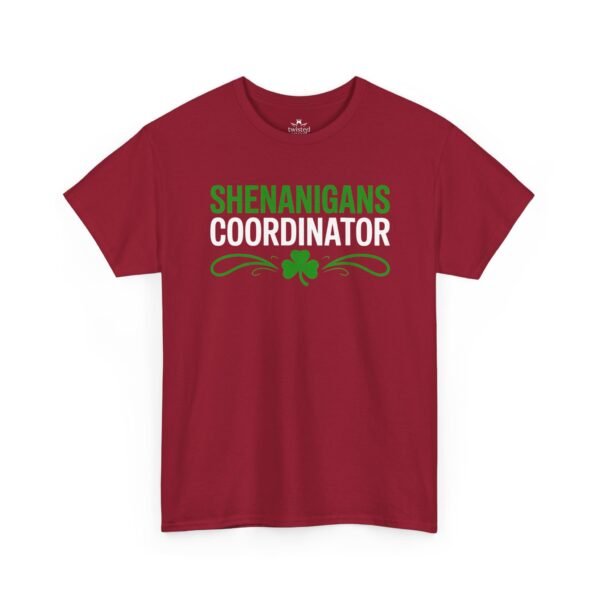 Shenanigans Coordinator T-Shirt — Funny St. Patrick’s Day Shamrock Tee