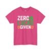 Zero Lucks Given T-Shirt — Funny St. Patrick’s Day Shamrock Tee