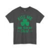 Kiss Me And Sign My Shirt T-Shirt – St. Patrick’s Day Shamrock Party Tee