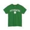 Fit Shaced T-Shirt — St Patricks Day Shamrock Graphic Tee