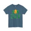 Rub Me For Luck T-Shirt — Funny St. Patrick’s Day Shamrock & Pot of Gold Tee