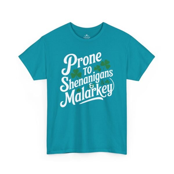 St. Patrick's 'Prone to Shenanigans & Malarkey' T-Shirt