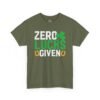 Zero Lucks Given T-Shirt — Funny St. Patrick’s Day Shamrock Tee