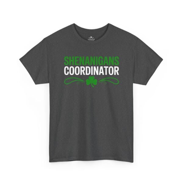 Shenanigans Coordinator T-Shirt — Funny St. Patrick’s Day Shamrock Tee