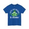 St. Patrick's Day Tee - "Let's Get Ready To Stumble" Beer & Shamrock Graphic