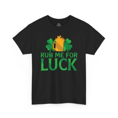 9219253864651946912_2048.jpeg Rub Me For Luck T-Shirt — Funny St. Patrick’s Day Shamrock & Pot of Gold Tee