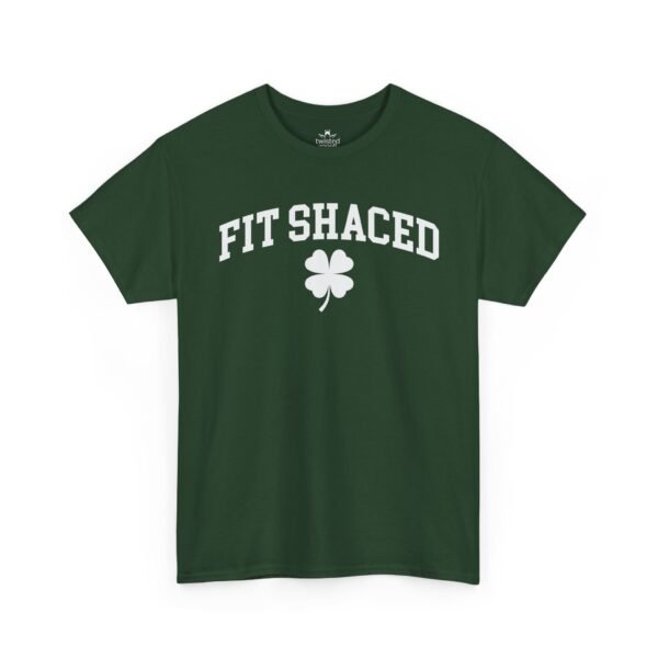 Fit Shaced T-Shirt — St Patricks Day Shamrock Graphic Tee