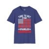 10164532581379819122_2048.jpeg Spangled Hammered T-Shirt – 'Time to Get Star Spangled Hammered' Patriotic Beer Flag Tee