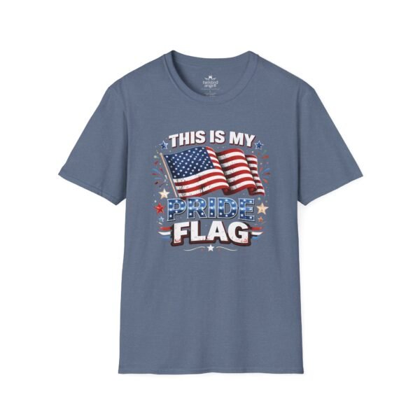 This Is My Pride Flag T-Shirt — American Flag Patriotic Tee for 4th of July