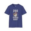 250 Years Baby Eagle T-Shirt – Patriotic American Flag Bald Eagle Tee for Independence Day & 4th of July