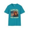 10366456037836195776_2048.jpeg Local Egg Dealer T-Shirt — Funny Rooster & American Flag Chicken Farm Tee