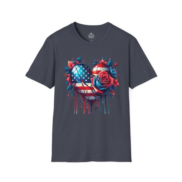 10384356150456126441_2048.jpeg Patriotic Broken Heart Tee — American Flag & Rose Graphic T-Shirt