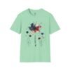 10631852498876456406_2048.jpeg Patriotic Boho Watercolor Flower T‑Shirt — America Floral Graphic Tee