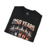 250 Years 1776-2026 Jet Fighter Flag T-Shirt — American Anniversary Patriotic Tee