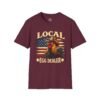 10739196784166726649_2048.jpeg Local Egg Dealer T-Shirt — Funny Rooster & American Flag Chicken Farm Tee