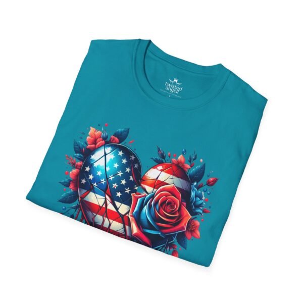 11005429965982940254_2048.jpeg Patriotic Broken Heart Tee — American Flag & Rose Graphic T-Shirt
