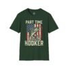 11151694139795571564_2048.jpeg Part Time Hooker Fishing T-Shirt — Patriotic Bass Angler Tee