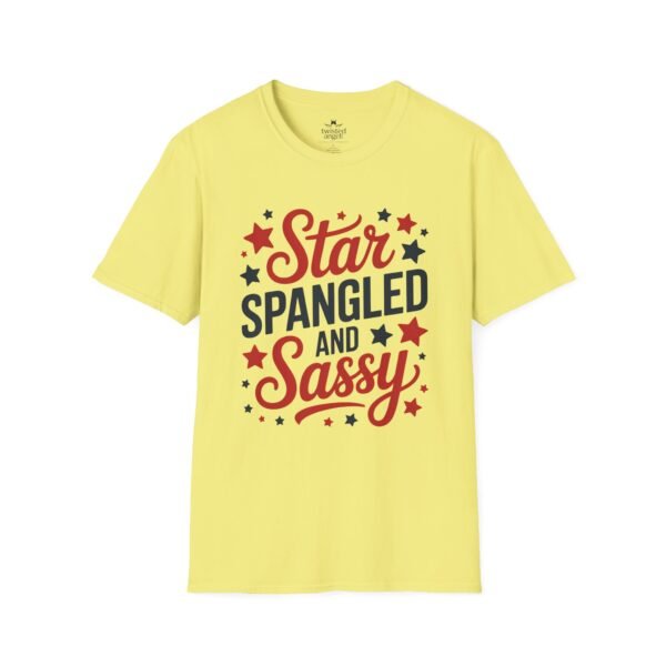 Star Spangled and Sassy T-Shirt — Patriotic Tee for Women