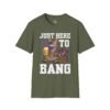 12023742973494733039_2048.jpeg Just Here to Bang T-Shirt — Funny Patriotic Cat Beer 4th of July Tee