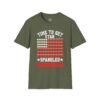 12095497944528479198_2048.jpeg Spangled Hammered T-Shirt – 'Time to Get Star Spangled Hammered' Patriotic Beer Flag Tee