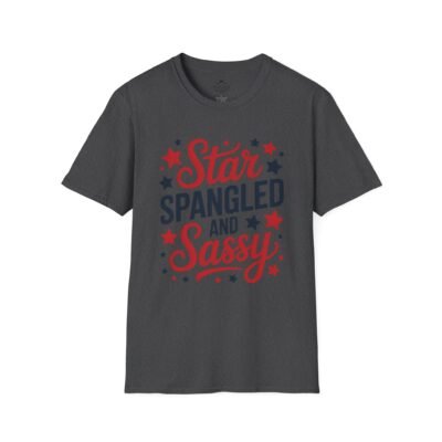 Star Spangled and Sassy T-Shirt — Patriotic Tee for Women