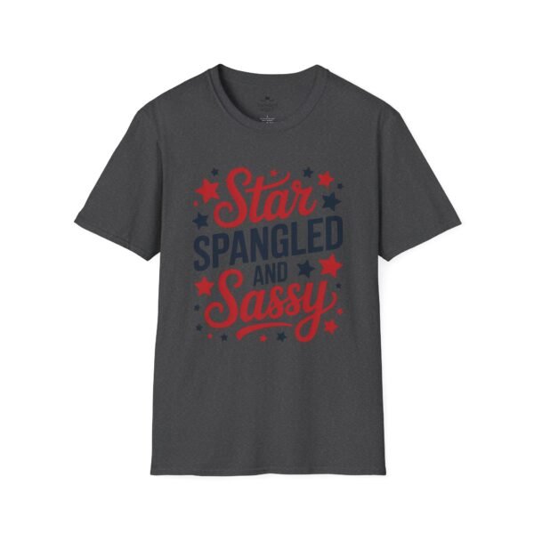 Star Spangled and Sassy T-Shirt — Patriotic Tee for Women