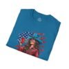 12296344080785514317_2048.jpeg Cowgirl Flag T-Shirt — "This One's For Toby" Patriotic Rodeo Tee