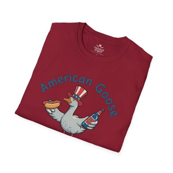 1234084313167305184_2048.jpeg Patriotic American Goose 'Gett'n Loose' T-Shirt